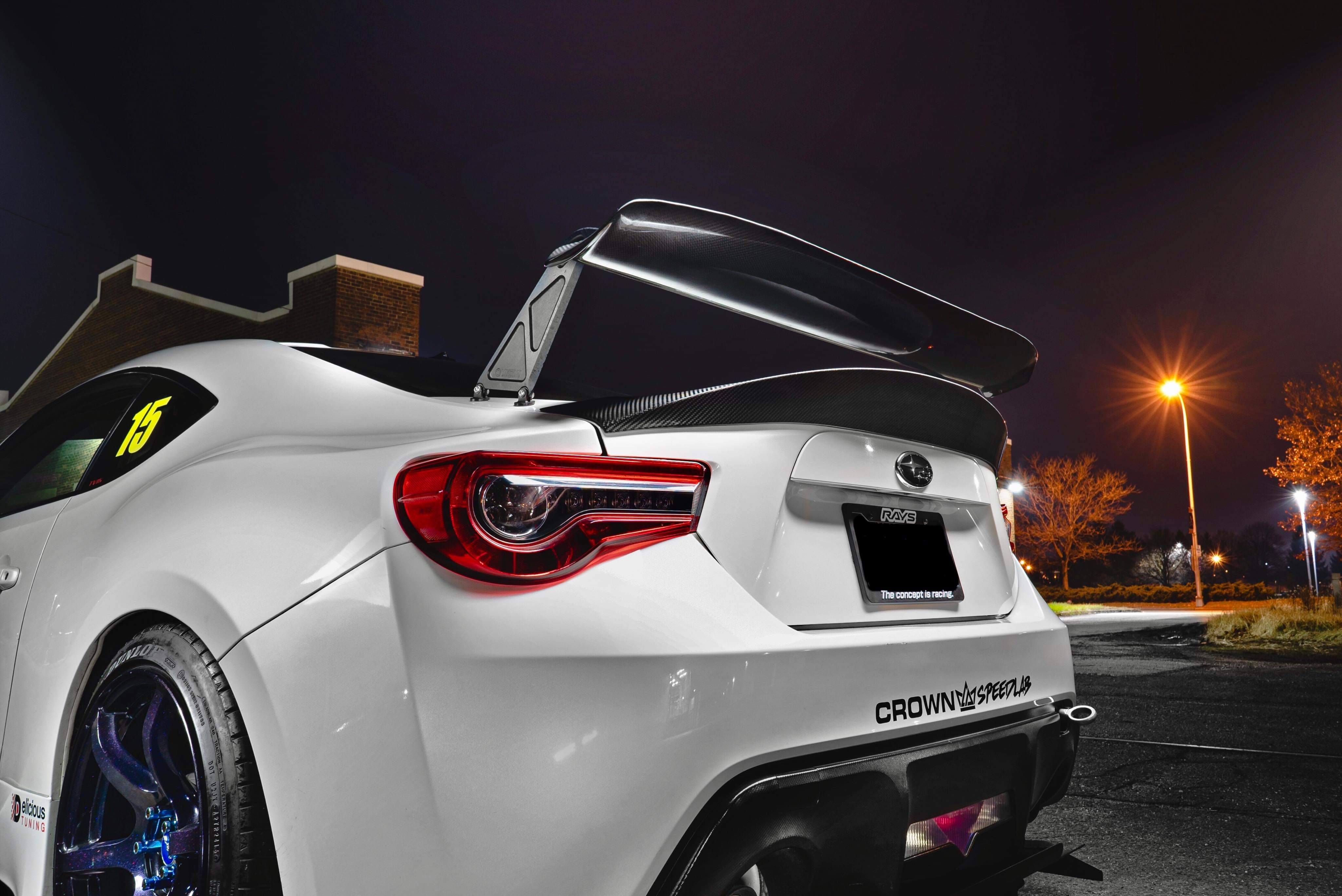 Carbon Rear Spoiler, Ducktail (20132021) BRZ/FRS/GT86 Verus